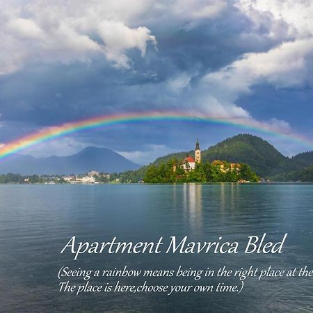 Apartment Mavrica Bled, Quiet Location, With A View Of The Lake מראה חיצוני תמונה